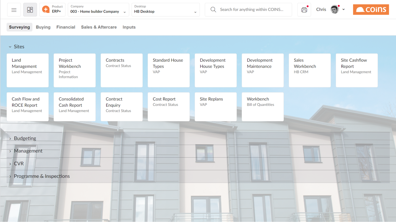 screenshot of Access Coins